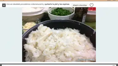 Captura de tela de Recetas Mexicanas 12