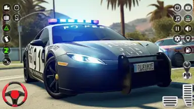 Captura de tela de NYPD Police Car Driving Games 1