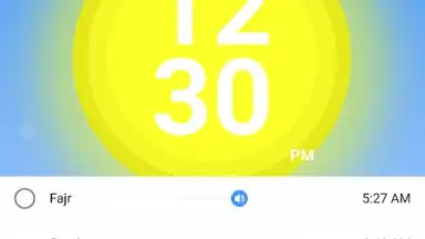 Captura de tela de 1Muslim: Prayer times, Azan 5