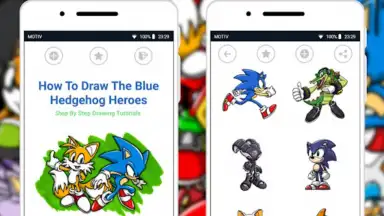 Captura de tela de How To Draw The Blue Hedgehog 3