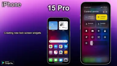 Captura de tela de iOS Launcher: iPhone 15 Pro 2