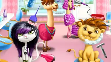 Captura de tela de Animal Hair Salon 5