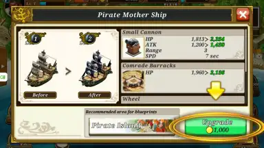 Captura de tela de War Pirates 3