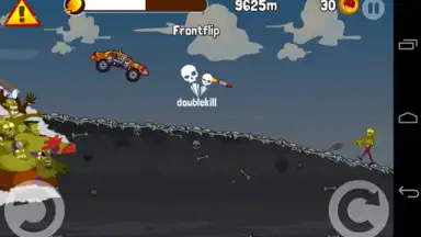 Captura de tela de Zombie Road Trip 4