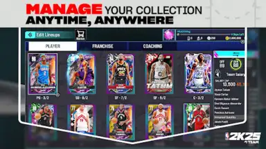 Captura de tela de NBA 2K25 MyTEAM 9