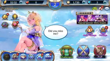 Captura de tela de Knights Chronicle 4