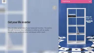 Captura de tela de Каталог ИКЕА 17