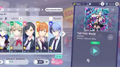 Captura de tela de Hatsune Miku: Colorful Stage! 13