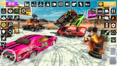 Captura de tela de X Demolition Derby : Car Games 3