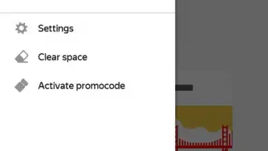 Captura de tela de Yandex Disk 2