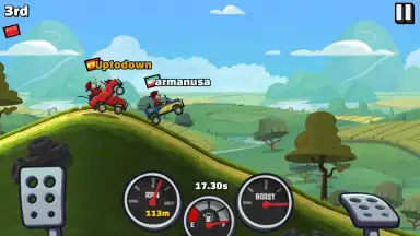 Captura de tela de Hill Climb Racing 2 5