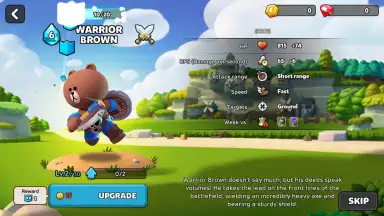 Captura de tela de LINE Little Knights 7