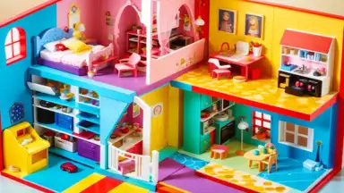 Captura de tela de Doll House Design: Girl Games 1