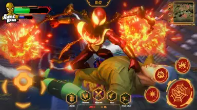 Captura de tela de Iron Super Hero - Spider Games 7