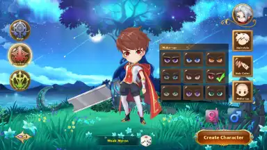 Captura de tela de Rainbow Story Global 1
