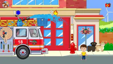 Captura de tela de My Town : Firestation Free 7