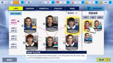 Captura de tela de Hockey All Stars 24 7
