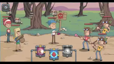 Captura de tela de Backyard Heroes RPG 4