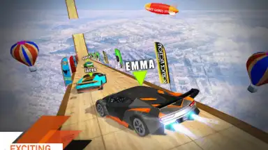 Captura de tela de Impossible GT Car Racing Stunts 2019 7