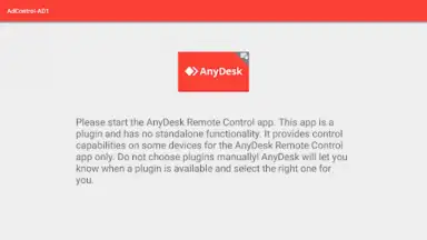 Captura de tela de AnyDesk plugin ad1 5