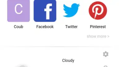 Captura de tela de Bharat Browser 2