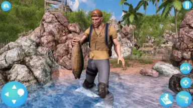 Captura de tela de Fish Hunter : Shark Simulator 1