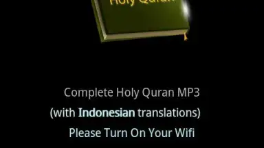 Captura de tela de Quran MP3 With Indonesian 4