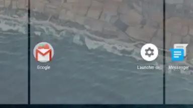 Captura de tela de Marshmallow Launcher 2