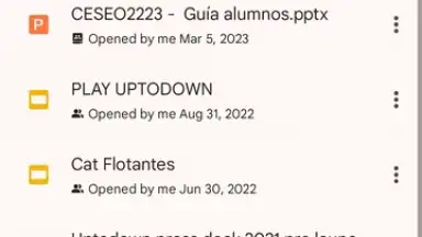 Captura de tela de Google Slides 6