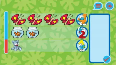 Captura de tela de Smurfs and the four seasons 4