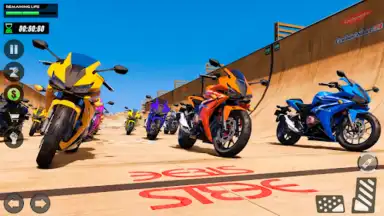 Captura de tela de Mega Ramp Stunt - Bike Games 7
