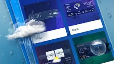 Captura de tela de Local Weather Widget 5