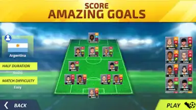 Captura de tela de Football Soccer League Game 3D 3