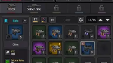 Captura de tela de Gun and Girls : Gunner Maker 13