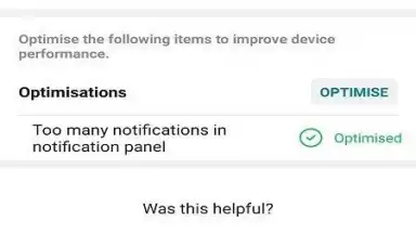 Captura de tela de HUAWEI Smart diagnosis 3