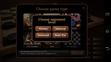 Captura de tela de Checkers Elite 4