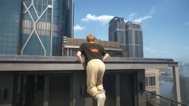 Captura de tela de Only Going Up Parkour Rooftop 2