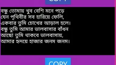 Captura de tela de BANGLA SMS NEW 2019 3