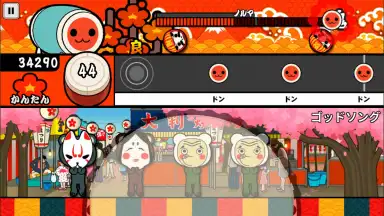 Captura de tela de Taiko no Tatsujin 1
