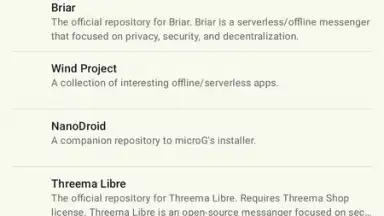 Captura de tela de Droid-ify 6