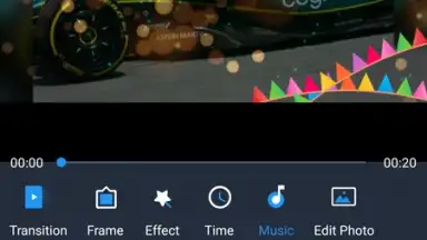 Captura de tela de Video maker with photo & music 12