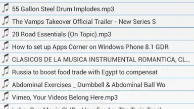 Captura de tela de Mp3 Tube 2