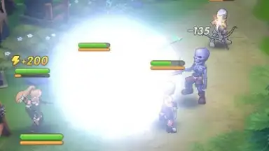 Captura de tela de Luna Fighting 3