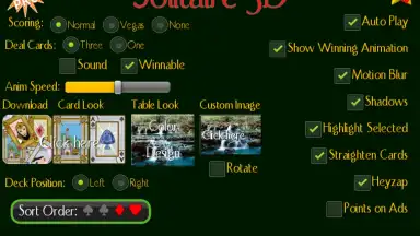 Captura de tela de Solitaire 3D 9