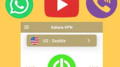 Captura de tela de Sahara VPN 1