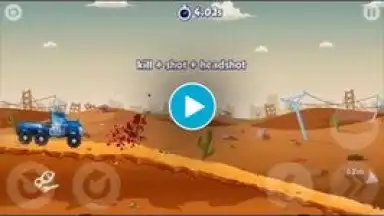Captura de tela de Zombie Road Trip Trials 1