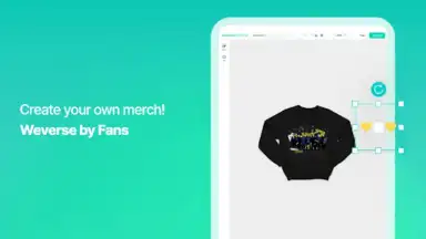 Captura de tela de Weverse Shop 24