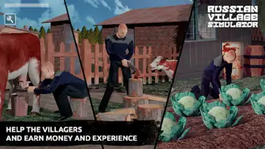 Captura de tela de Russian Village Simulator 3D 13