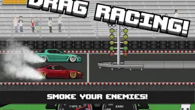 Captura de tela de Pixel Car Racer 5
