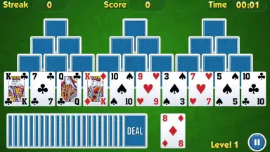 Captura de tela de TriPeaks Solitaire Challenge 5